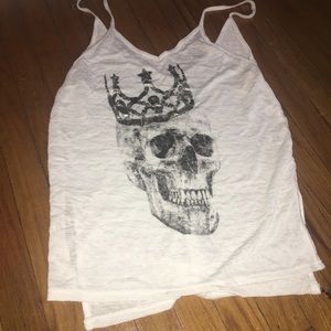 Skull tank top